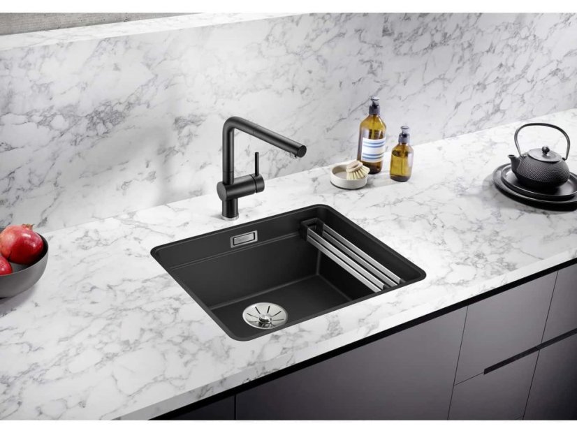 Granitový drez Blanco Etagon 500 F Biela