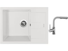 Set Sinks AMANDA 650 Milk + batéria Sinks ENIGMA S Milk