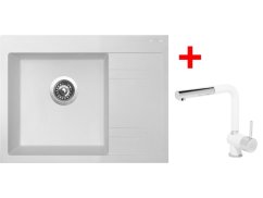 Set Sinks RIM 650 L Milk + Mix 3 P GR