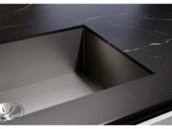 Nerezový drez Blanco ZEROX 700 U InFino nerez Dark Steel