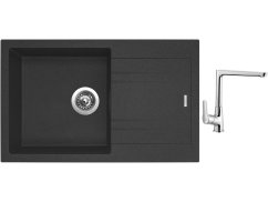 Set Sinks LINEA 780 N Granblack + batéria Sinks Caspira Set Sinks LINEA 780 N Granblack + batéria Sinks Caspira