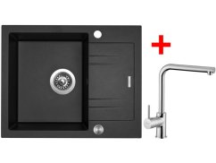 Sinks LINEA 600 XC Metalblack + Elka
