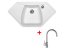 Set Sinks Naiky 980 Milk + Vitalia