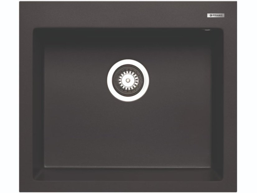 Granitový drez Pyramis Istros 57 x 50 1B Carbon