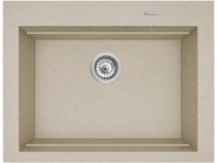 Granitový dřez Pyramis Siros 67 x 51,5 Béžová