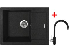 Sinks AMANDA 650 Granblack + Vitalia GR