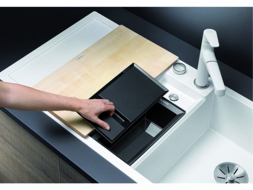 Granitový drez Blanco COLLECTIS 6 S Biela soft