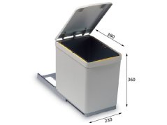 Odpadkový koš Alveus Albio 10 1x16 l F