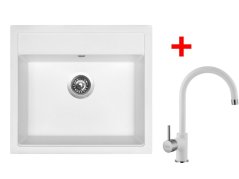 Set Sinks Solo 560 Milk + Vitalia GR