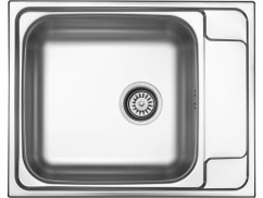 Sinks GRAND 630 + ELASTA nerez/šedá Sinks GRAND 630 + ELASTA nerez/šedá