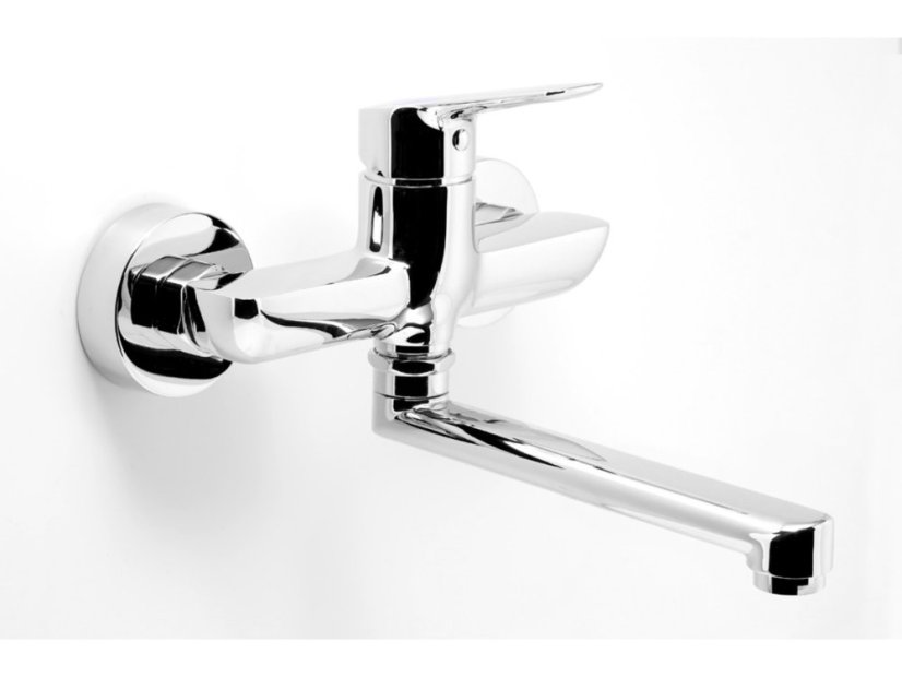 Umyvadlová dřezová baterie 150 mm Metalia 54 ECO, chrom