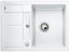 Granitový dřez Blanco METRA 45 S Compact Silgranit bílá oboustranné provedení s excentrem