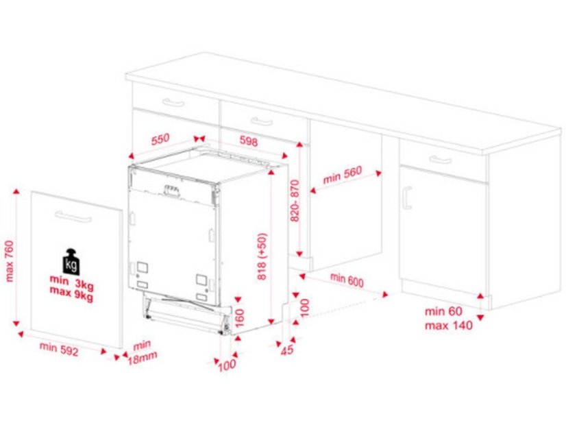 Teka DFI 76951 220 50 WH