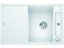 Granitový drez Blanco AXIA III 45 S InFino biela drez vpravo s excentrom prísluš. drevo