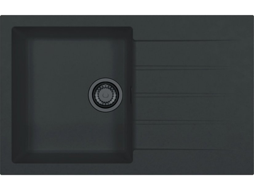 Granitový drez Alveus Cadit 20 A90 Black edition