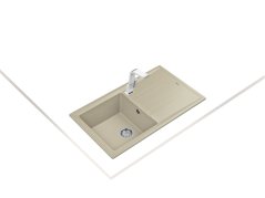 Granitový dřez Teka STONE 50 B-TG 1B 1D Topaz