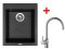 Set Sinks CUBE 410 Granblack + Vitalia