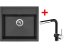Set Sinks SOLO 560 Pureblack + Mix 3 P GR N6