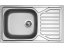 Set Sinks OKIO 860 XXL V matný + baterie Sinks MIX 35 P chrom