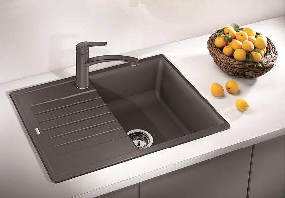 Granitový drez Blanco ZIA 45 S Compact sivý vulkan