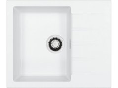 Granitový dřez Alvues Cadit 10 QC bílý A10