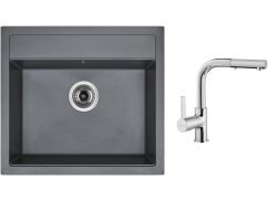 87591_granitovy-drez-sinks-solo-560-titanium-drezova-baterie-sinks-enigma-s-chro