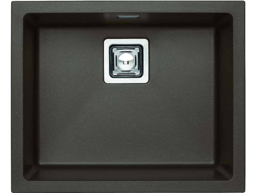 Granitový drez Alveus Quadrix 50 Chocolate