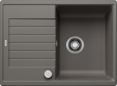 Granitový drez Blanco ZIA 45 S Compact sivá vulkán s excentrom Granitový drez Blanco ZIA 45 S Compact sivá vulkán s excentrom