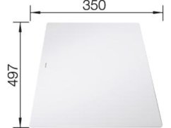 Granitový drez Blanco AXIA III 6 S-F InFino antracit sklen.kráj.doska drez vľavo s exc.