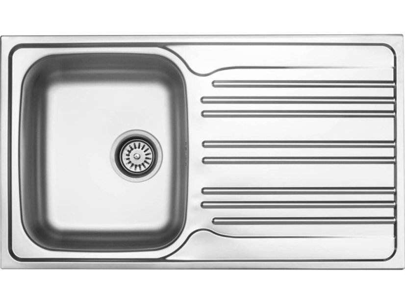 Nerezový drez Sinks STAR 860 V 0,6mm matný