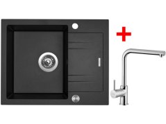 Sinks LINEA 600 XC Metalblack + Elka