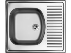 Nerezový dřez Sinks SHORT 580 M 0,5mm matný