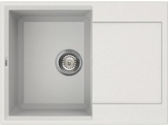 Granitový drez Elleci Easy 135 Bianco G68