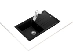 Granitový drez Teka STONE 50 B-TG 1B 1D Nero