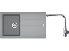 Set Franke BFG 611-86 Šedý kameň + Franke FN 0147 Chróm