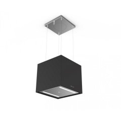Ostrůvková digestoř Faber SOFT CUBE NERO INGO F40