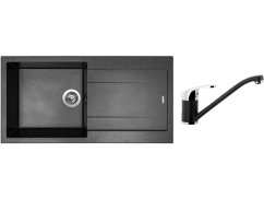 88809_granitovy-drez-sinks-amanda-990-metalblack-drezova-baterie-sinks-pronto-me