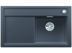 Granitový dřez Blanco ZENAR 45 S-F InFino šedá skála dřez vpravo s excentrem bez přísl.