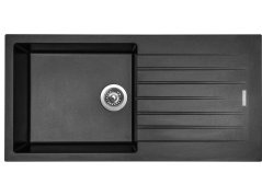 Granitový drez Sinks PERFECTO 1000 Metalblack