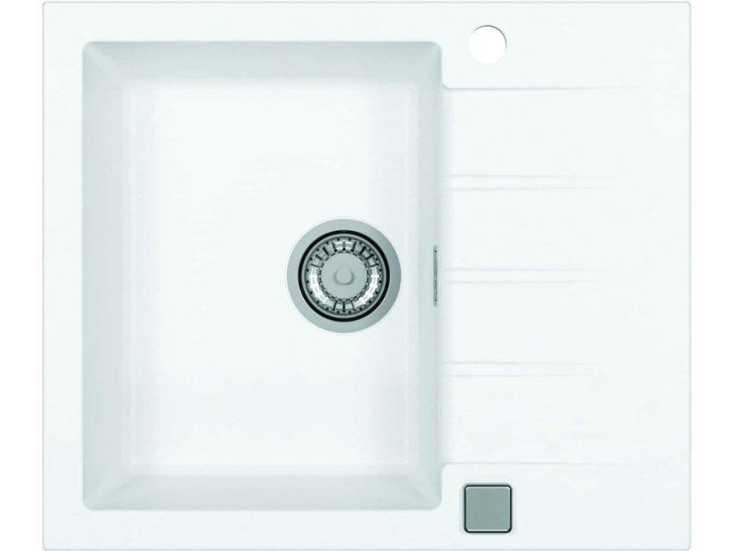 Granitový dřez Alveus Cadit 10 bílý