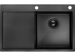 Nerezový drez Concept NANO Coat TITANIA pravý DNN1045dsr
