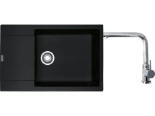 Set Franke MRG 611-78 BB Onyx + Franke FN 0147 Chrom