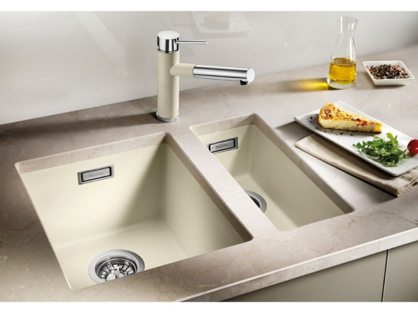 Granitový drez Blanco SUBLINE 160-U antracit