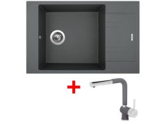 Set Sinks VARIO 780 Titanium + Mix 3 P GR Set Sinks VARIO 780 Titanium + Mix 3 P GR
