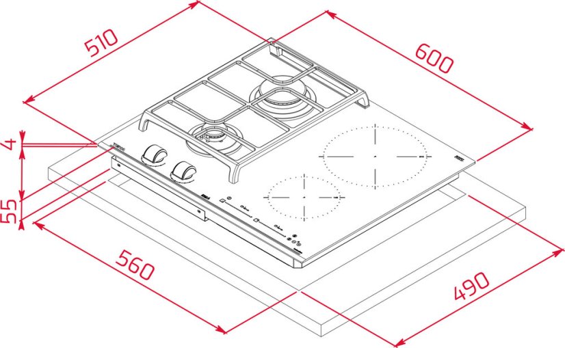 Teka JZC 64322 ABC BK