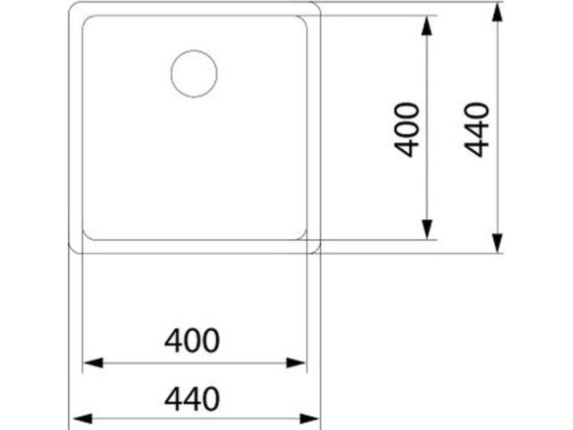 Nerezový dřez Teka BE LINEA RS15 40.40 PureClean