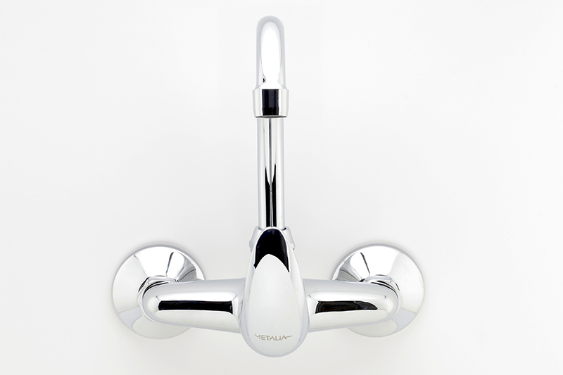 Drezová batéria 150 mm Metalia 55 chróm