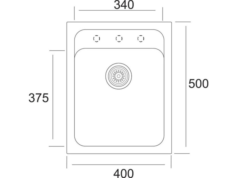 Set Sinks CLASSIC 400 Titanium + batéria Sinks MIX 35 Titanium