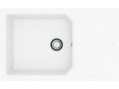 Granitový dřez Alveus Record 40 bílá