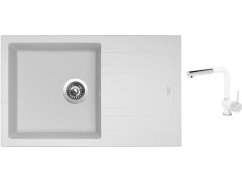 Set Sinks LINEA 780 N Milk + batéria Sinks MIX 3 P Milk